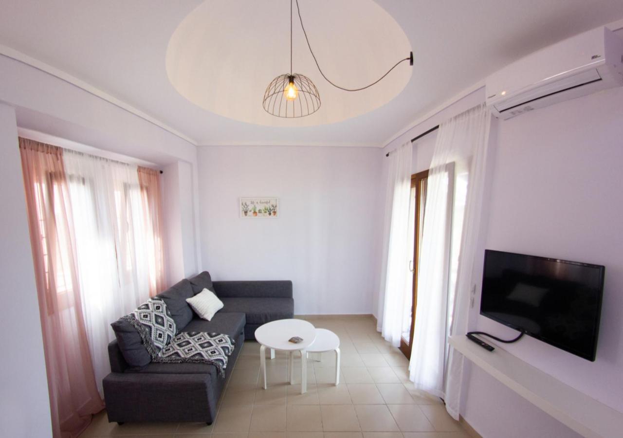 Beachfront Stylish Maisonette In Ierissos Exterior photo